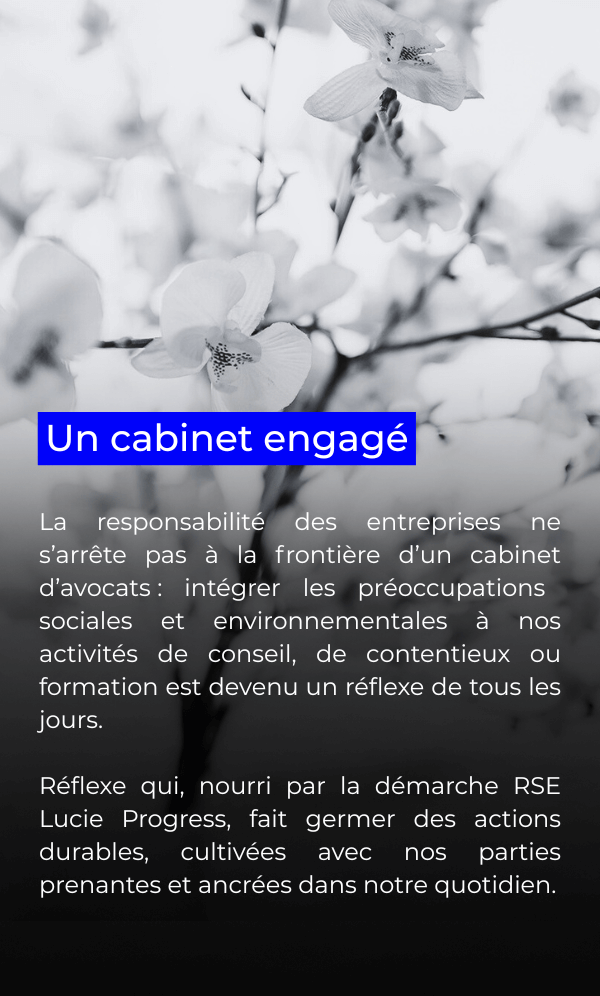 Un cabinet engagé (1)